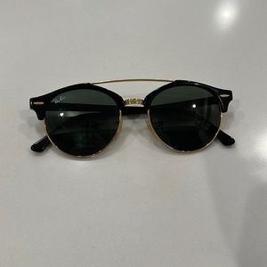 Ray Ban Sunglasses gold and black